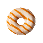 Valge sõõrik karamelli täidisega 70g (Sulatatud)