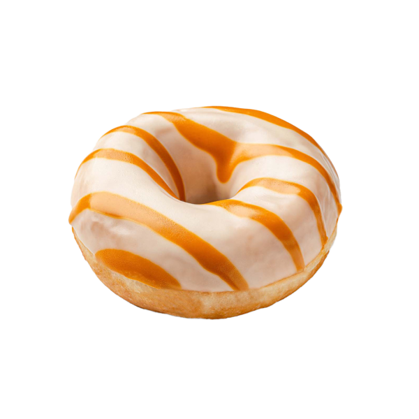 Valge sõõrik karamelli täidisega 70g (Sulatatud)